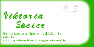 viktoria speier business card